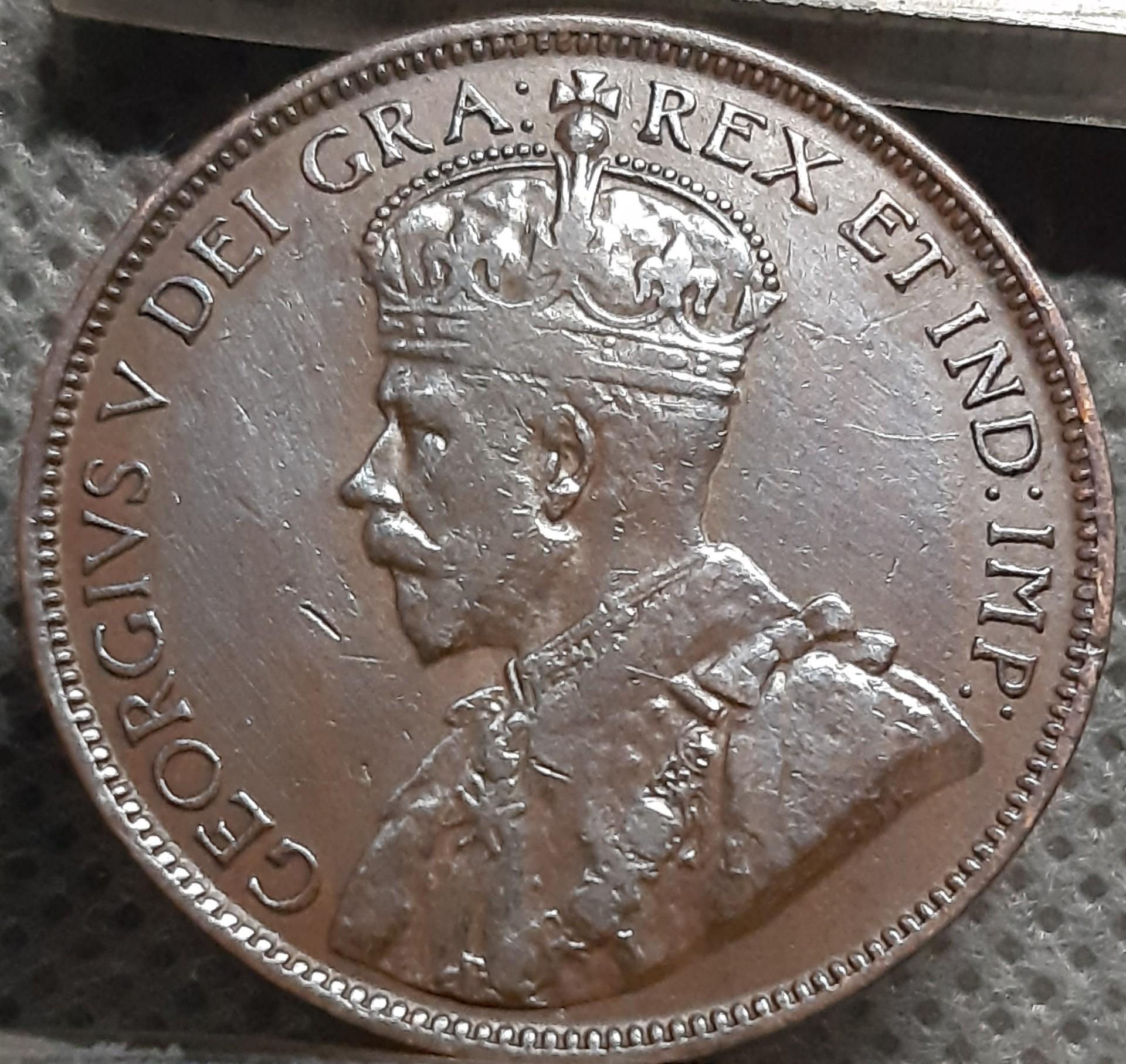 Kanada 1 Centas 1918 KM#21 Bronza (1707)