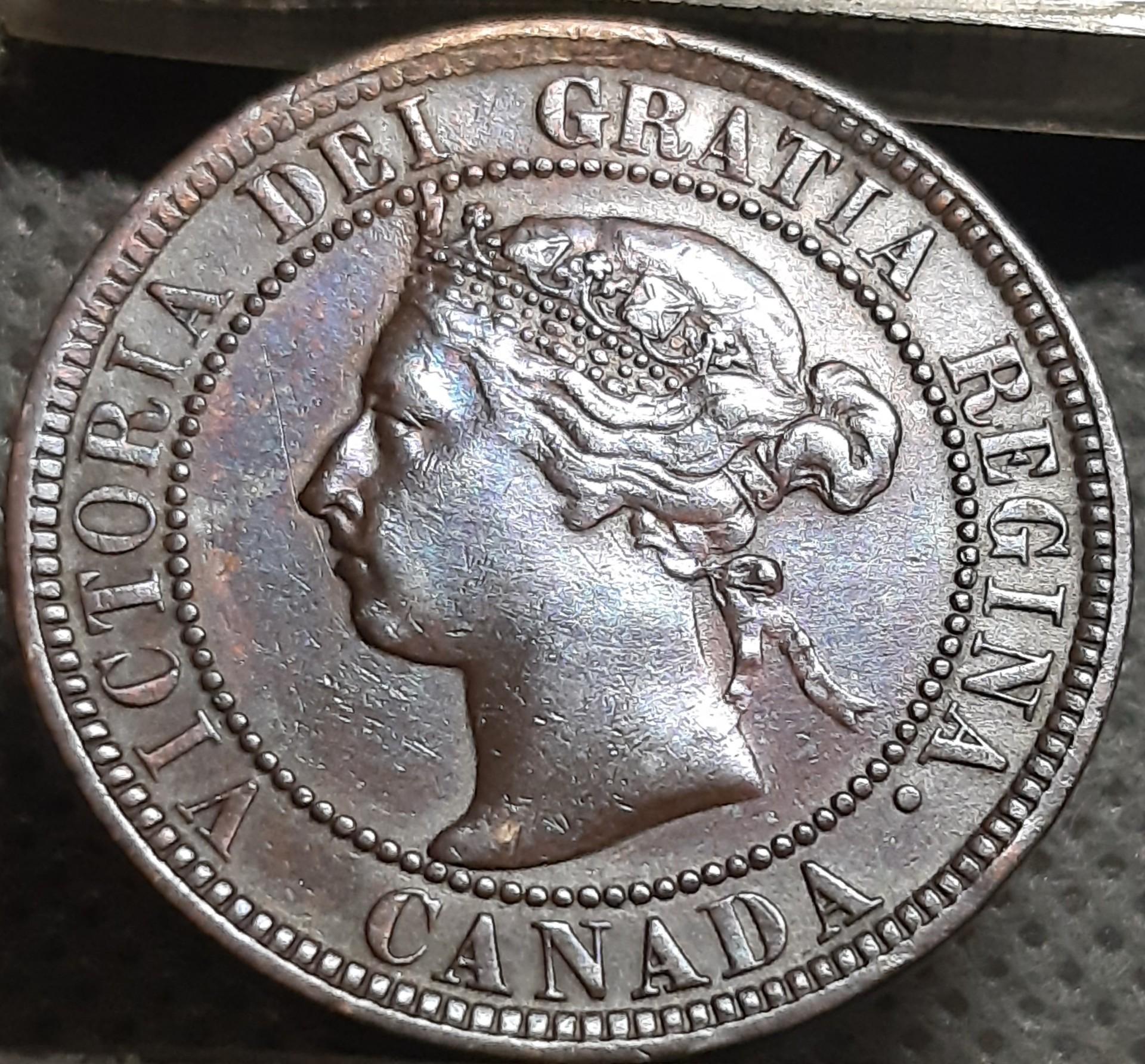 Kanada 1 Centas 1900 H KM#7 Bronza (1708)