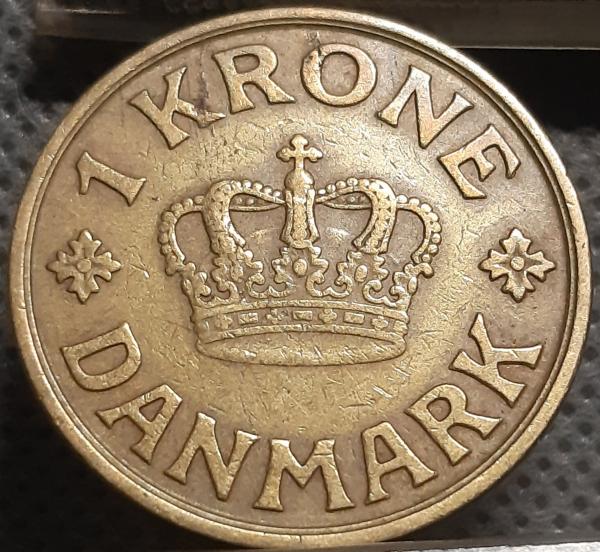 Danija 1 Krona 1940 KM#824 (1715)