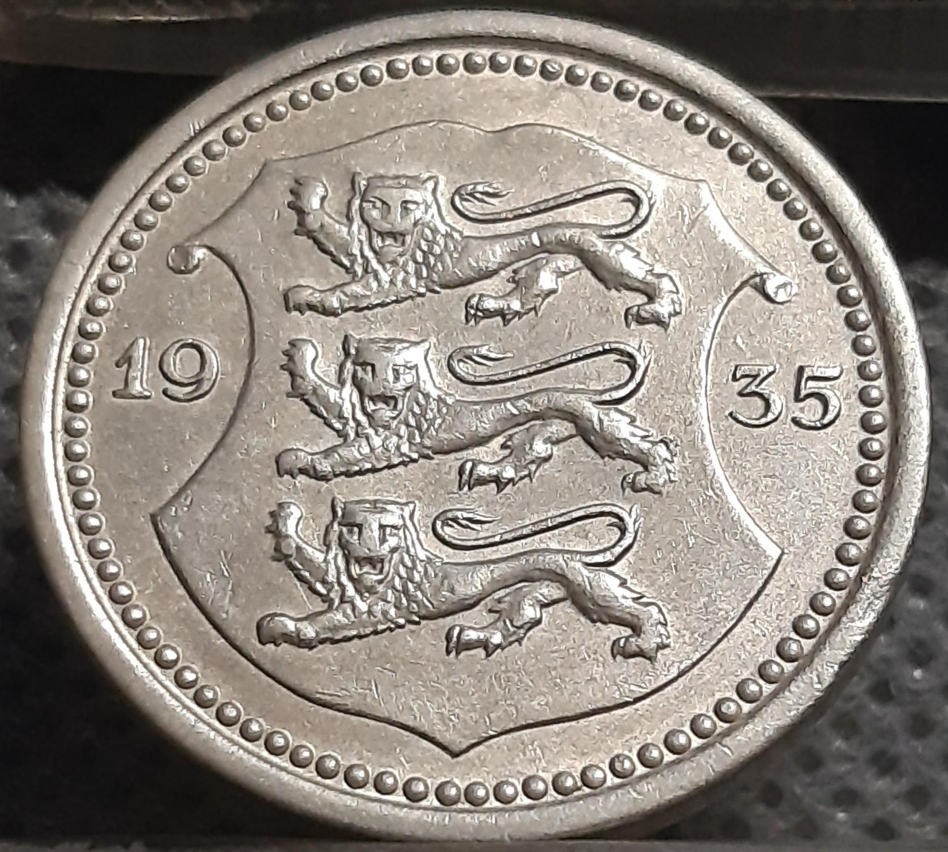 Estija 20 Sentų 1935 KM#17 (1755)