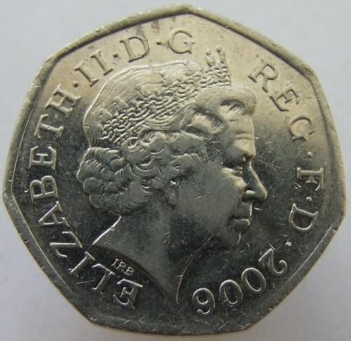 50 pensų Britanija 2006