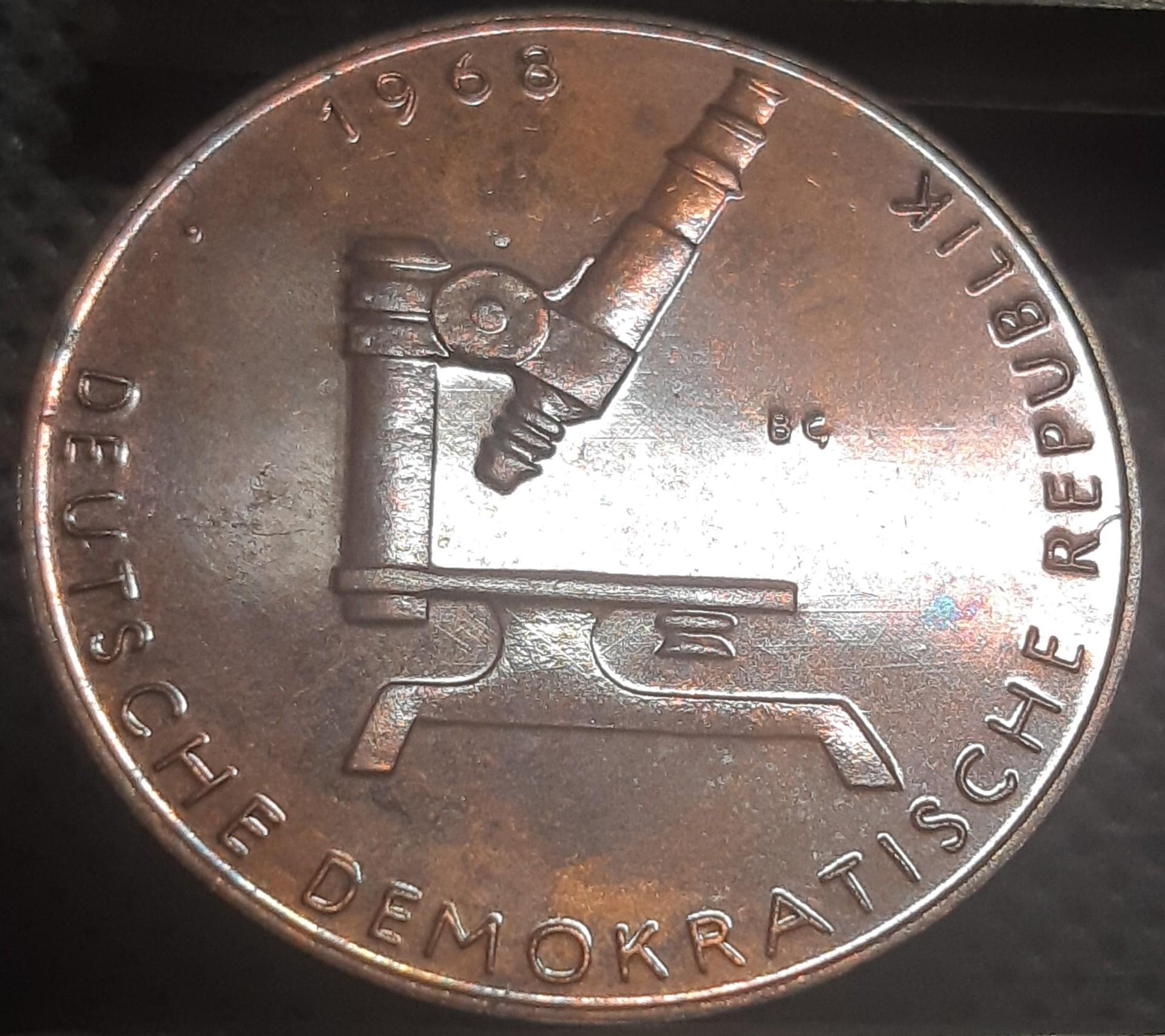 Vokietija Medalis Max von Pettenkofer 1968 Bronza (1831)