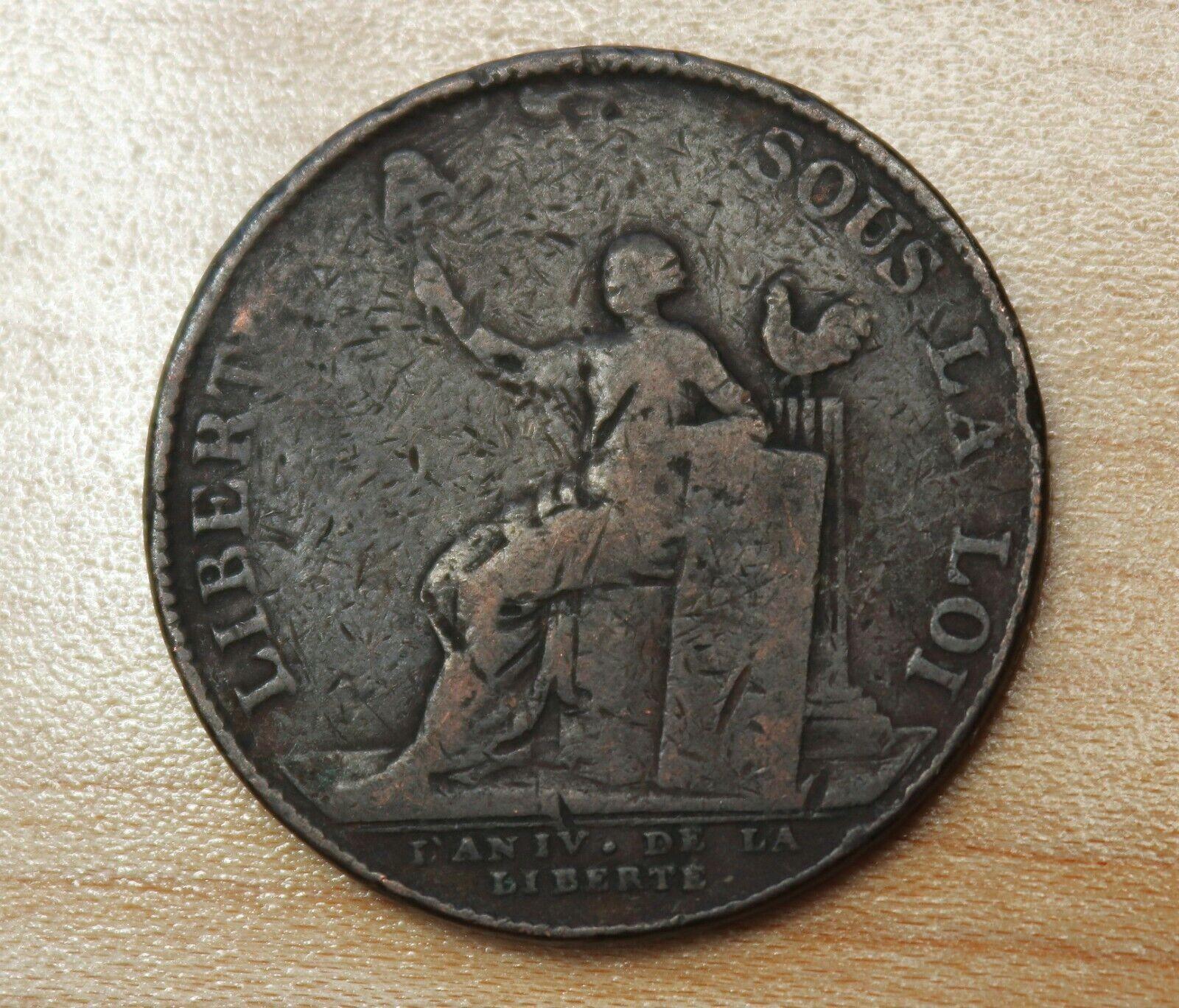 1791 Prancūzija Tokenas