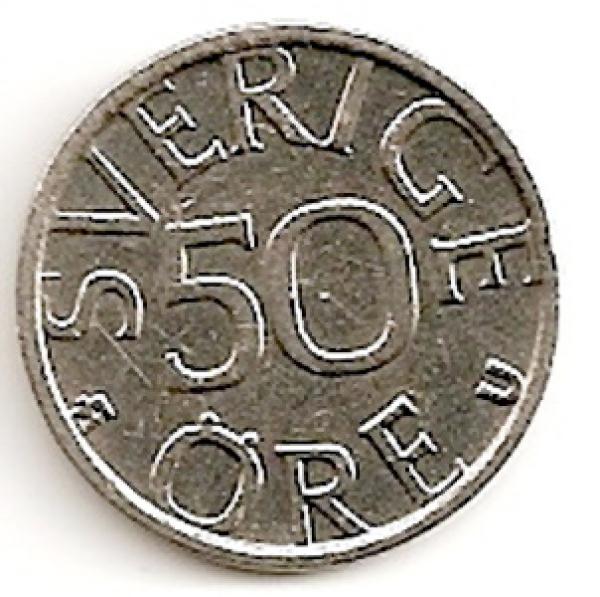 Švedija. 50 erių ( 1990 ) XF