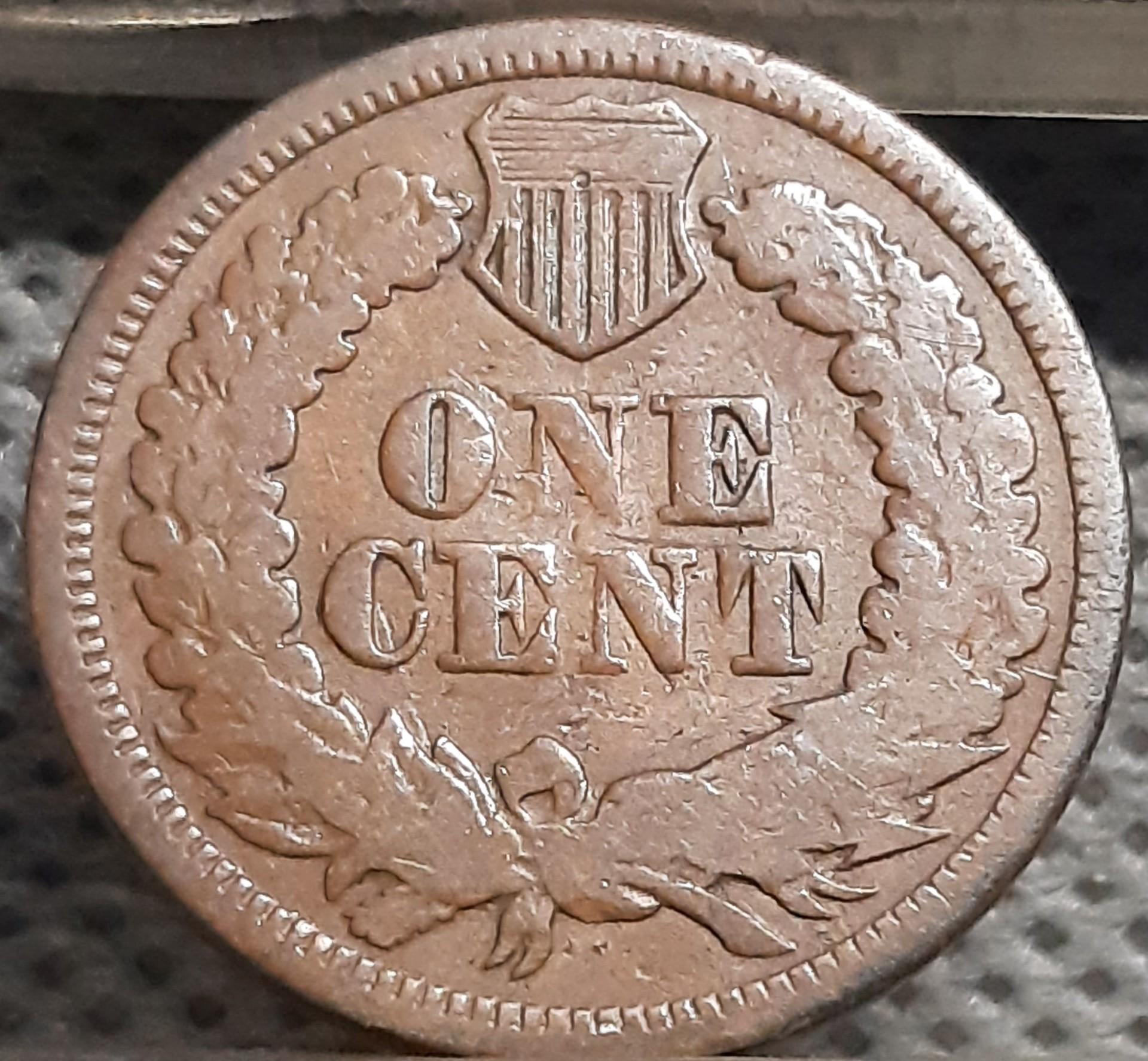 JAV 1 Centas 1865 KM#90a Bronza (1899)