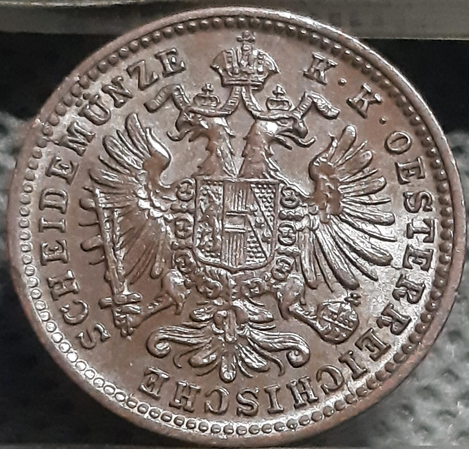 Austrija 1 Kreiceris 1885 KM#2187 Varis (1911)