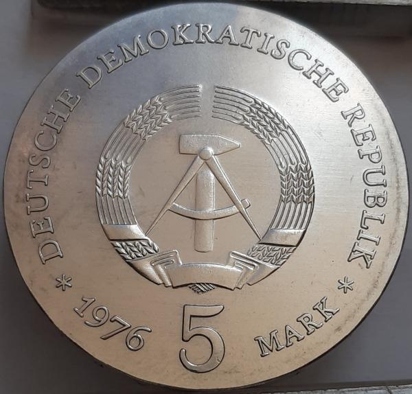 Vokietija 5 Markės 1976 Proginė KM#60 (1921)