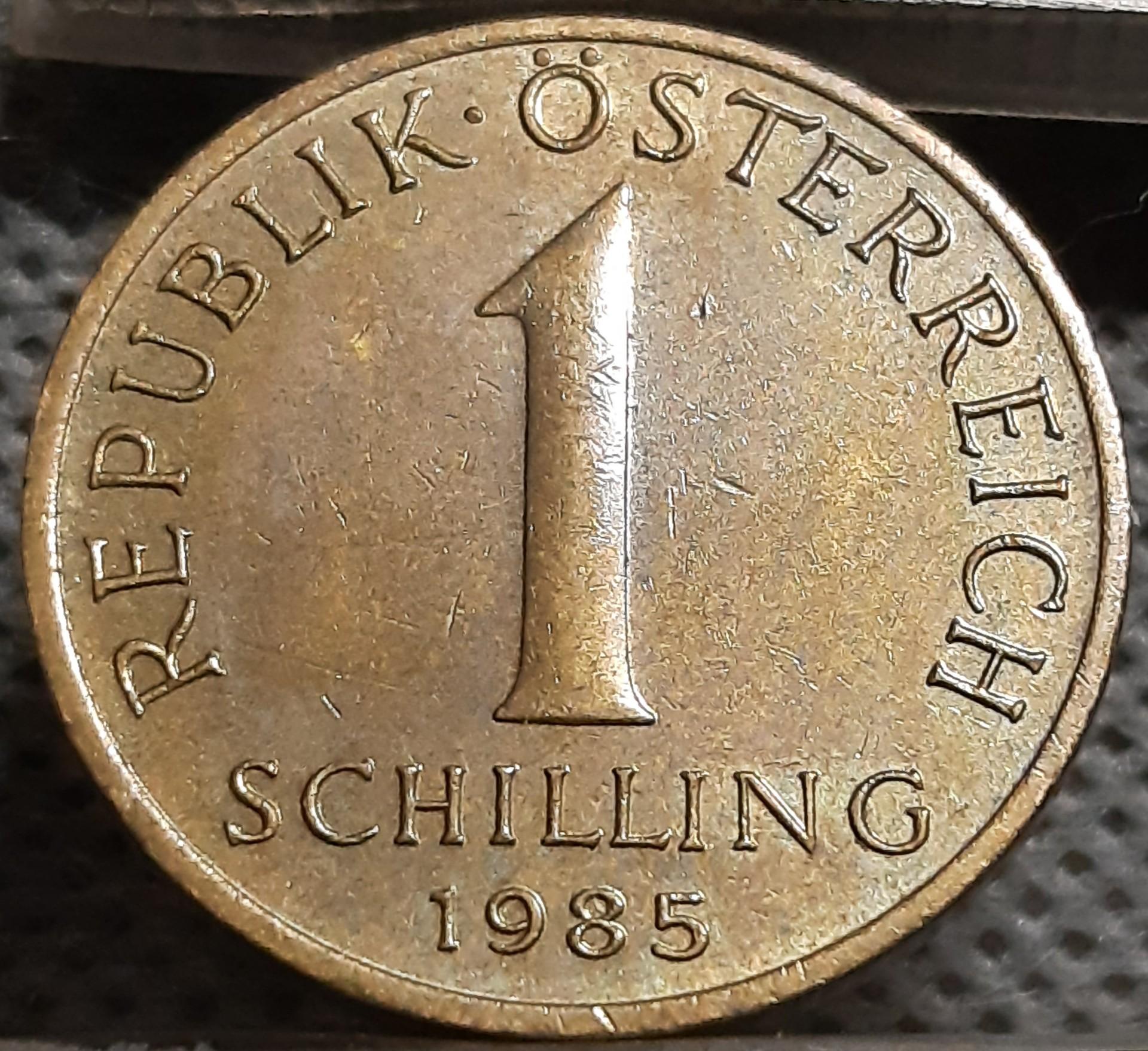 Austrija 1 Šilingas 1985 KM#2886 (1956)