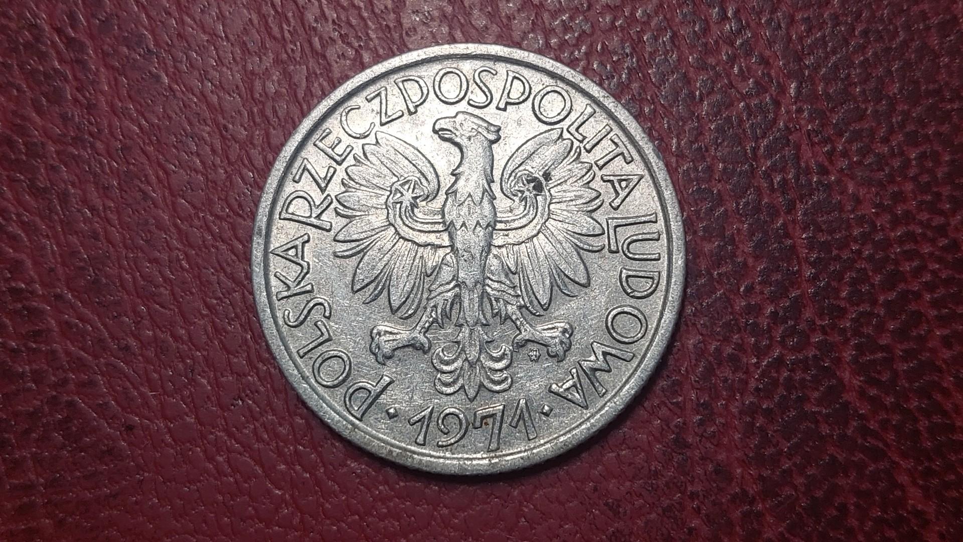 Lenkija 2 zlotai, 1971 Y# 46