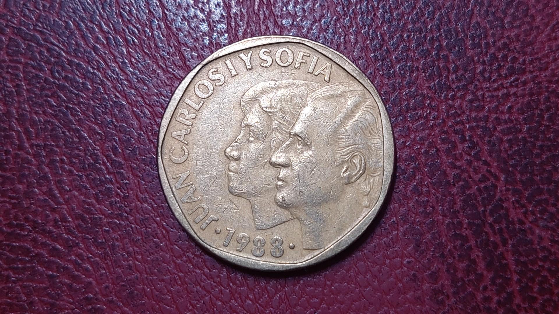 Ispanija 500 pesetų, 1988 KM# 831