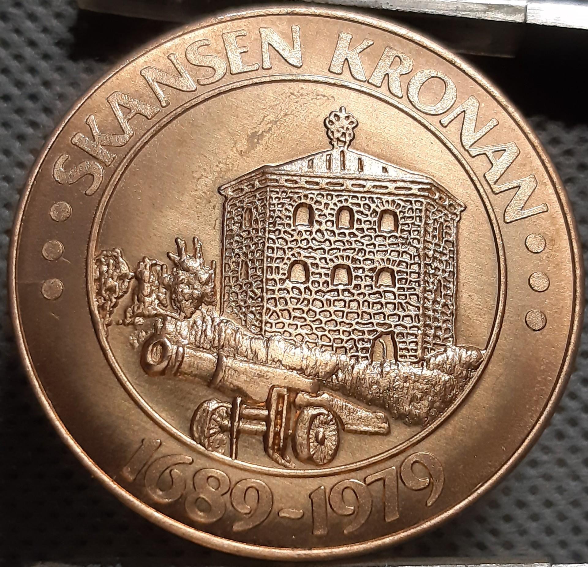 Švedija 10 Kronų Tokenas 1979 N#118606 (2031)