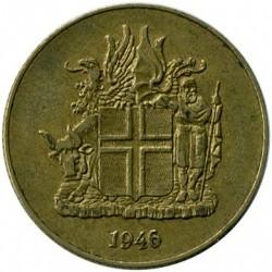 1 krona Islandija, 1946m.