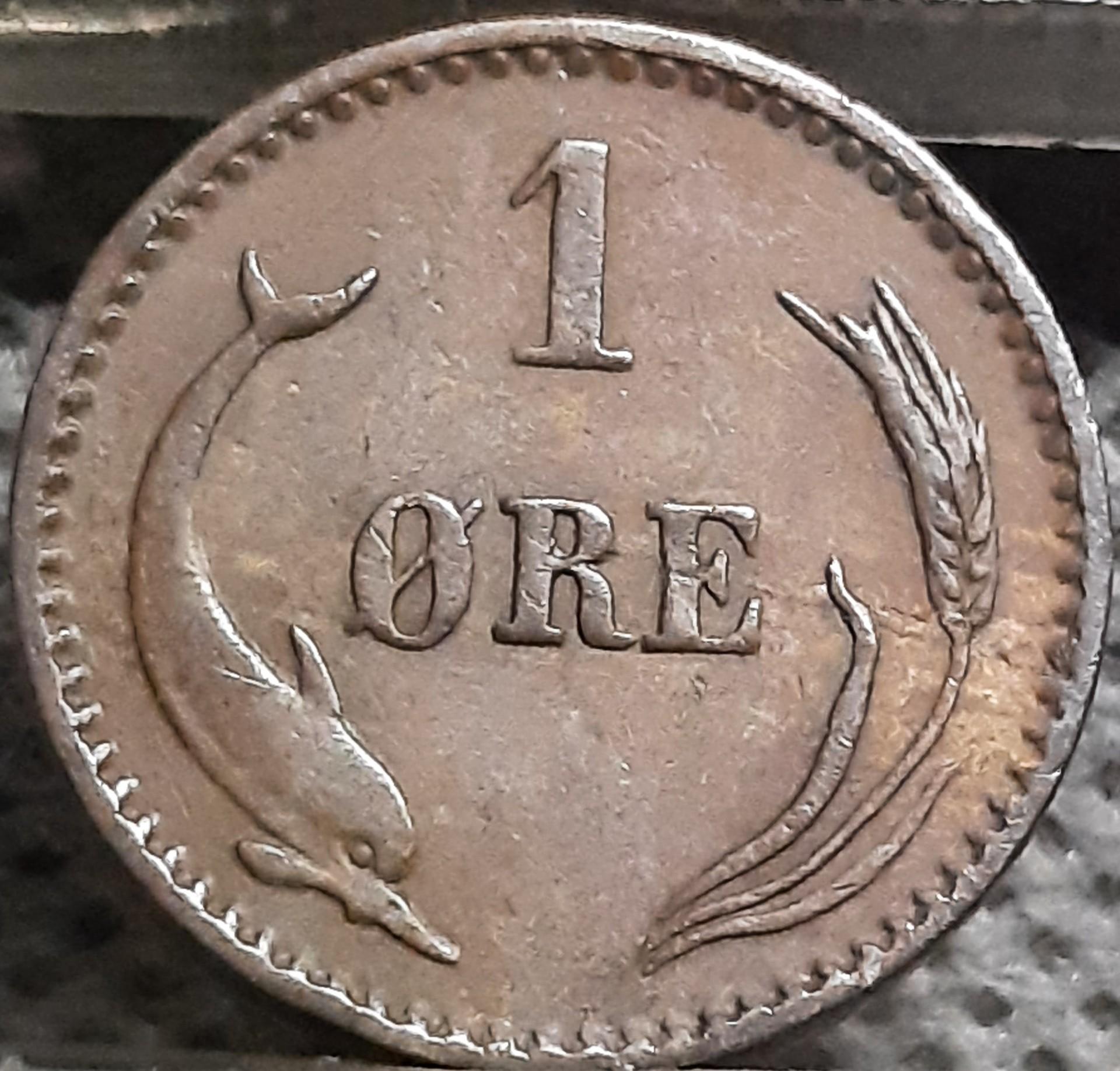 Danija 1 Erė 1899 KM#792 Bronza (2151)