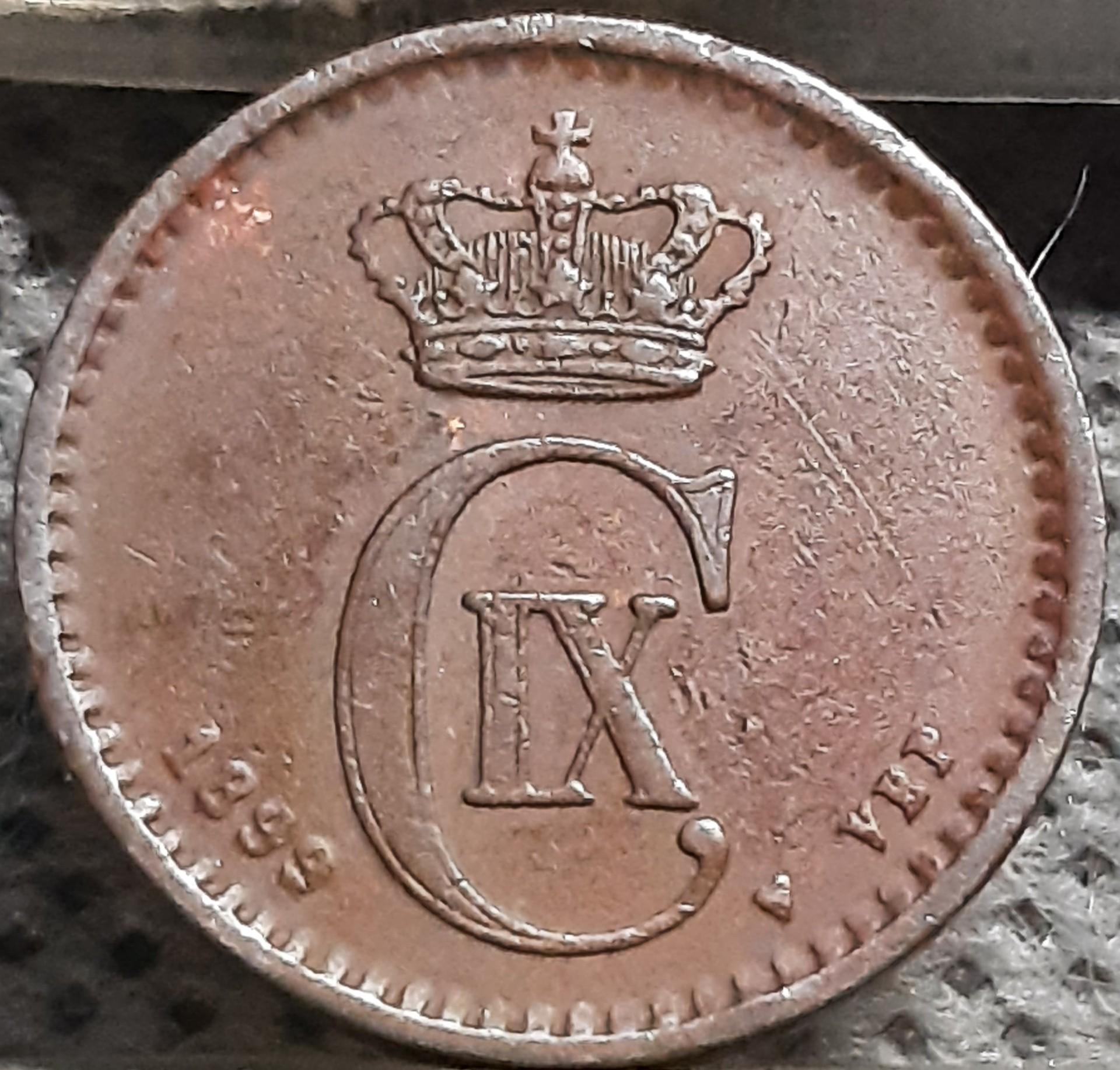 Danija 1 Erė 1899 KM#792 Bronza (2151)