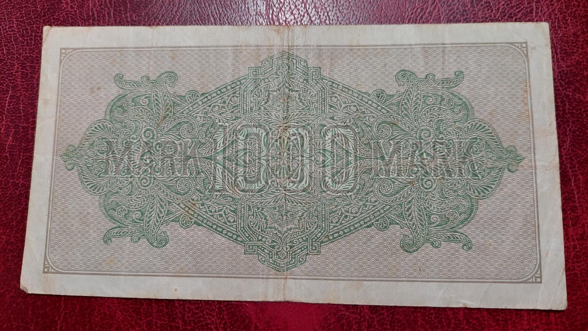 1,000 Mark 1922.09.15 Vokietija P-76