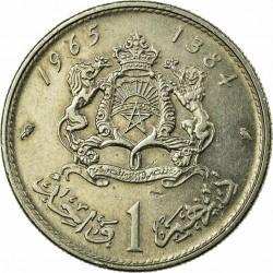 1 dirhamas, Marokas. 1965m.
