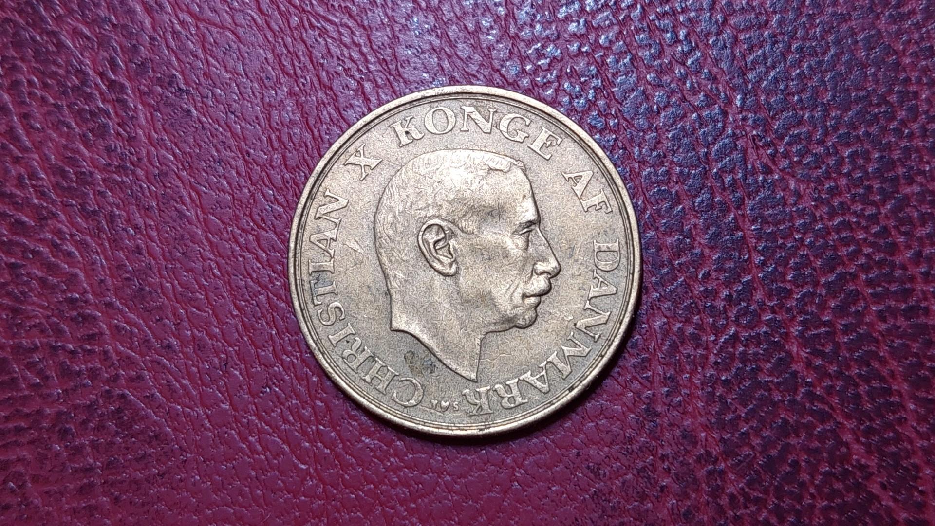 Danija 1 krona, 1947 KM# 835
