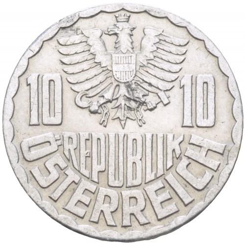 10 grošenų Austrija, 1955m.