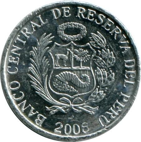 1 centimas Peru, 2006m.