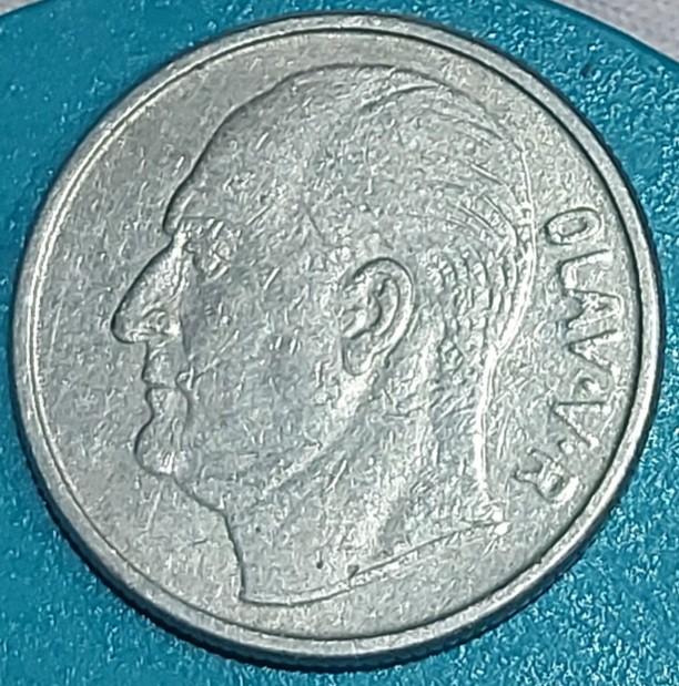 Norvegija 1 Krona 1965 KM#409 (A13)