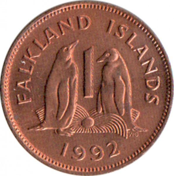 1 pensas Folklando salos. 1992m.