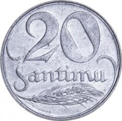 20 santimų Latvija. 1922m.