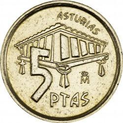 5 pesetos Ispanija. 1995m.