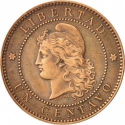 1 sentavas Argentina. 1884m.