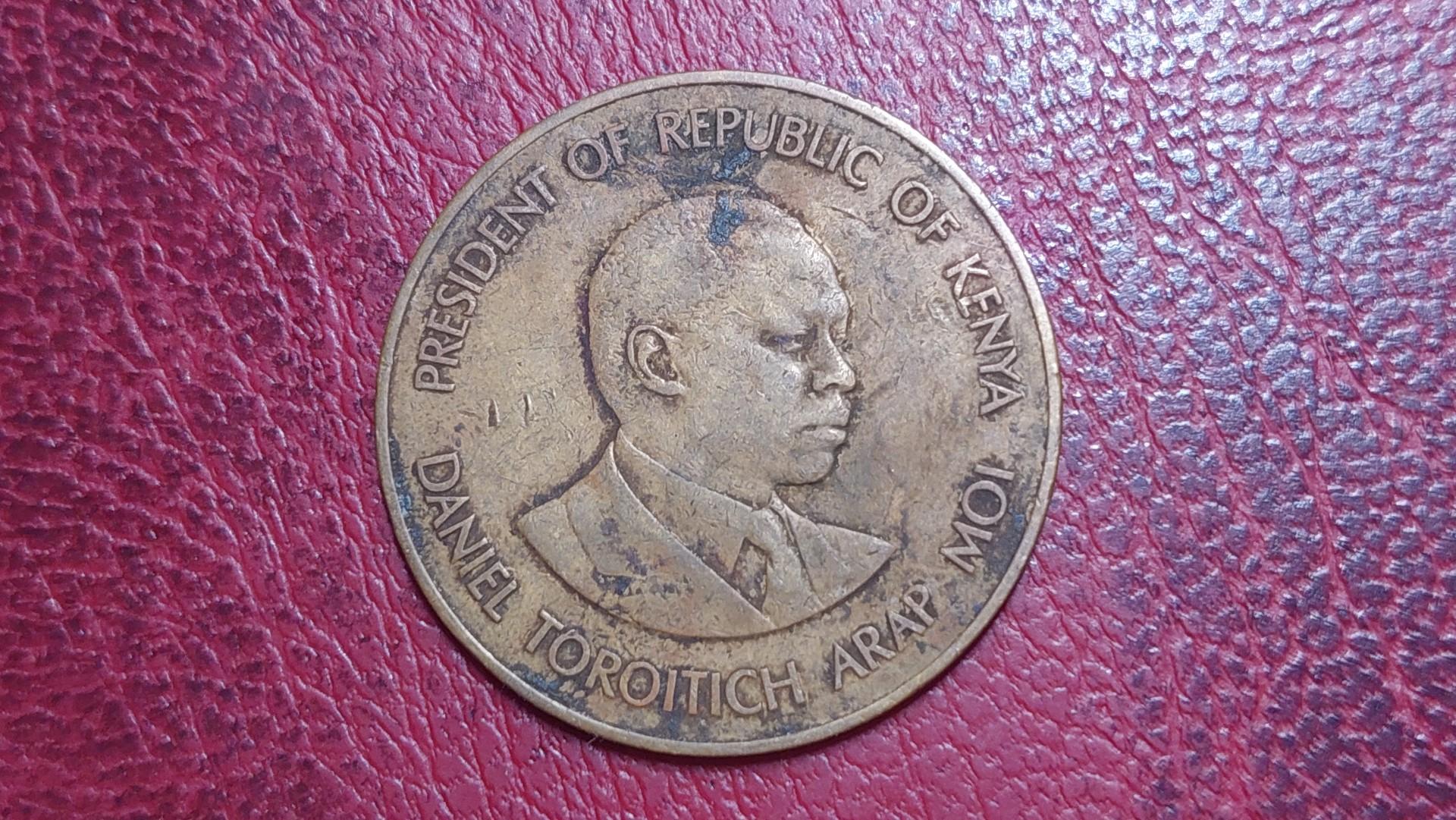 Kenija 10 centų, 1984 KM# 18