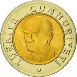 1  naujoji lira. Turkija. 2005m.