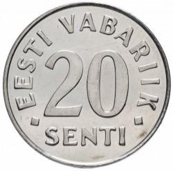 20 senti, Estija.1997m.