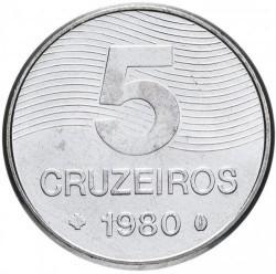 5 kruzeirai Brazilija. 1980m.
