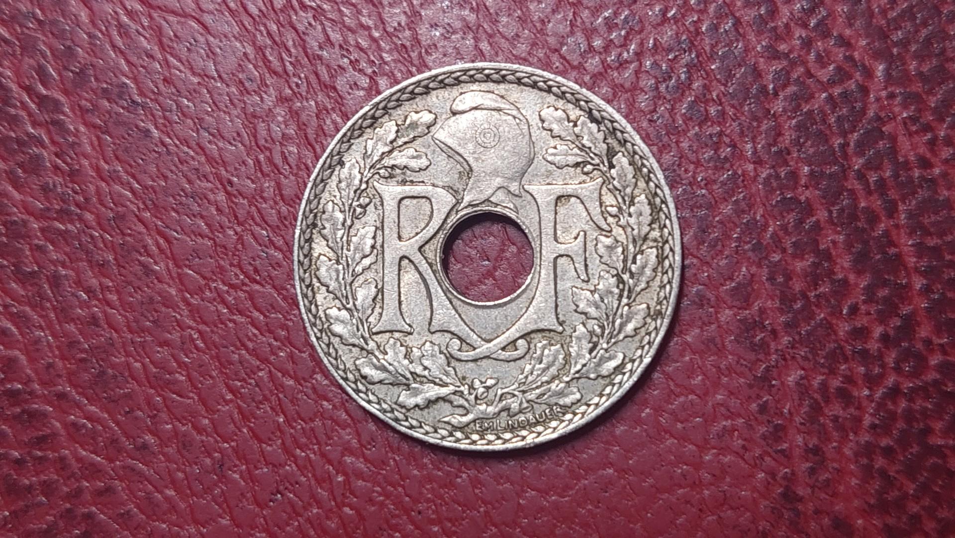 Prancūzija 10 santimų, 1935 KM# 866a