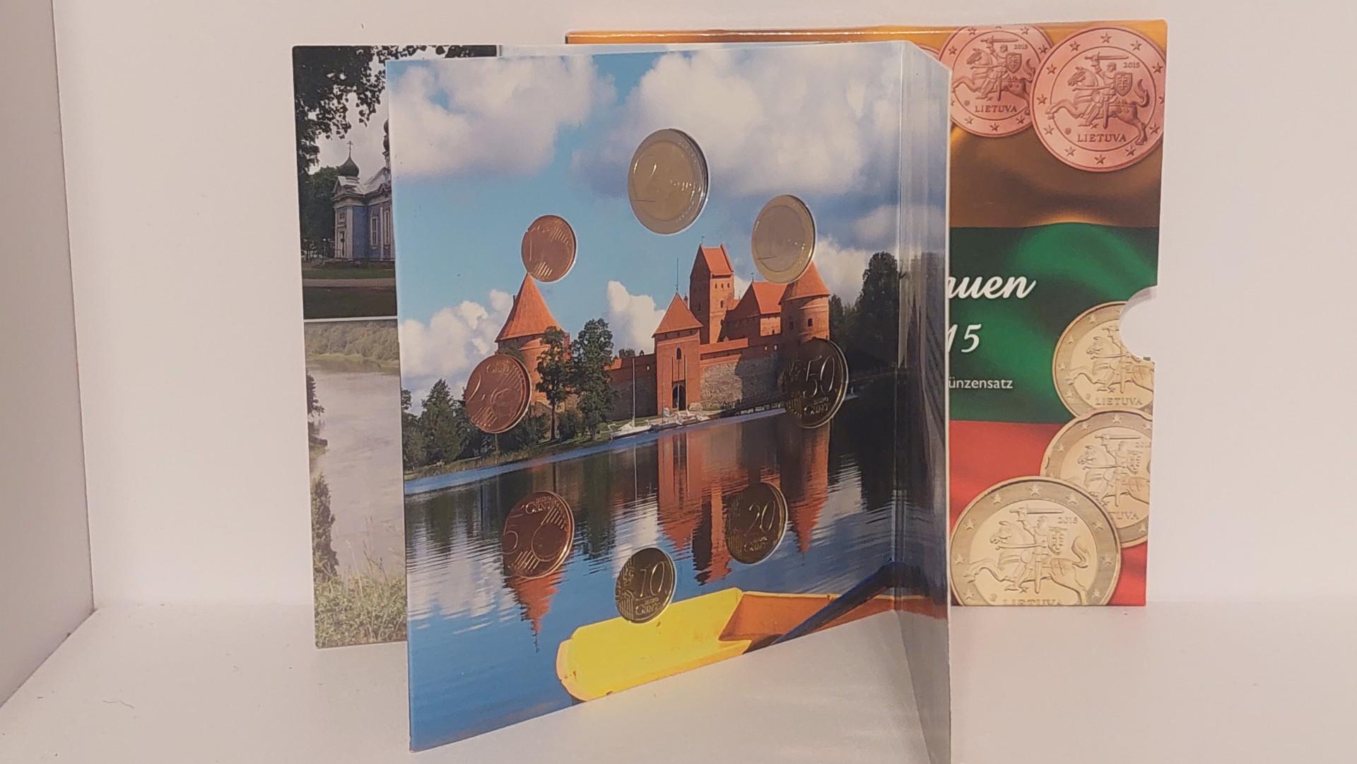 Litauen 2015 Euro rinkinys setas Lietuva