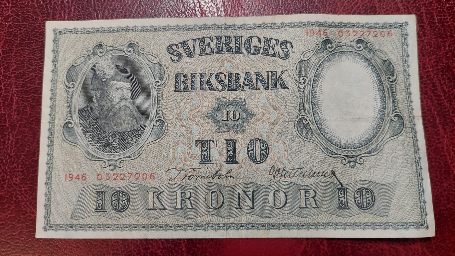 10 Kronor 1946 Švedija P-40