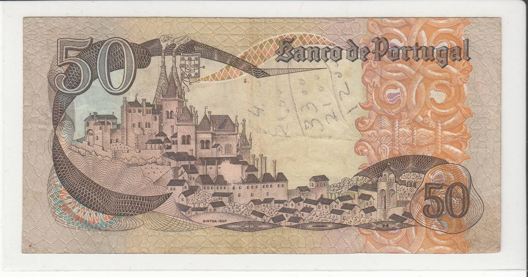 50 eskudų Portugalija, 1968m.