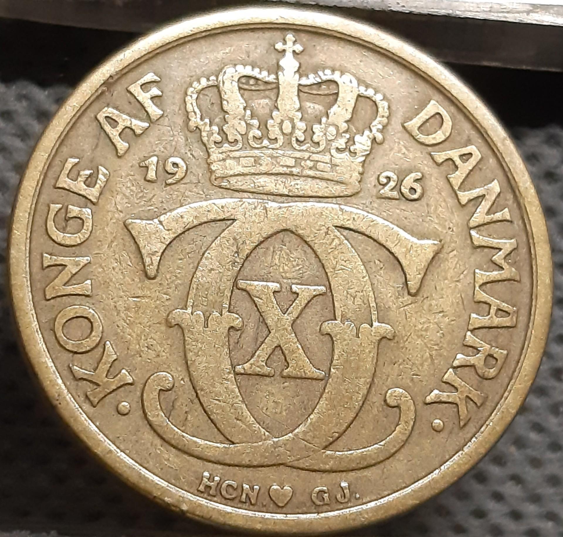 Danija 1 Krona 1926 KM#824 (2322)