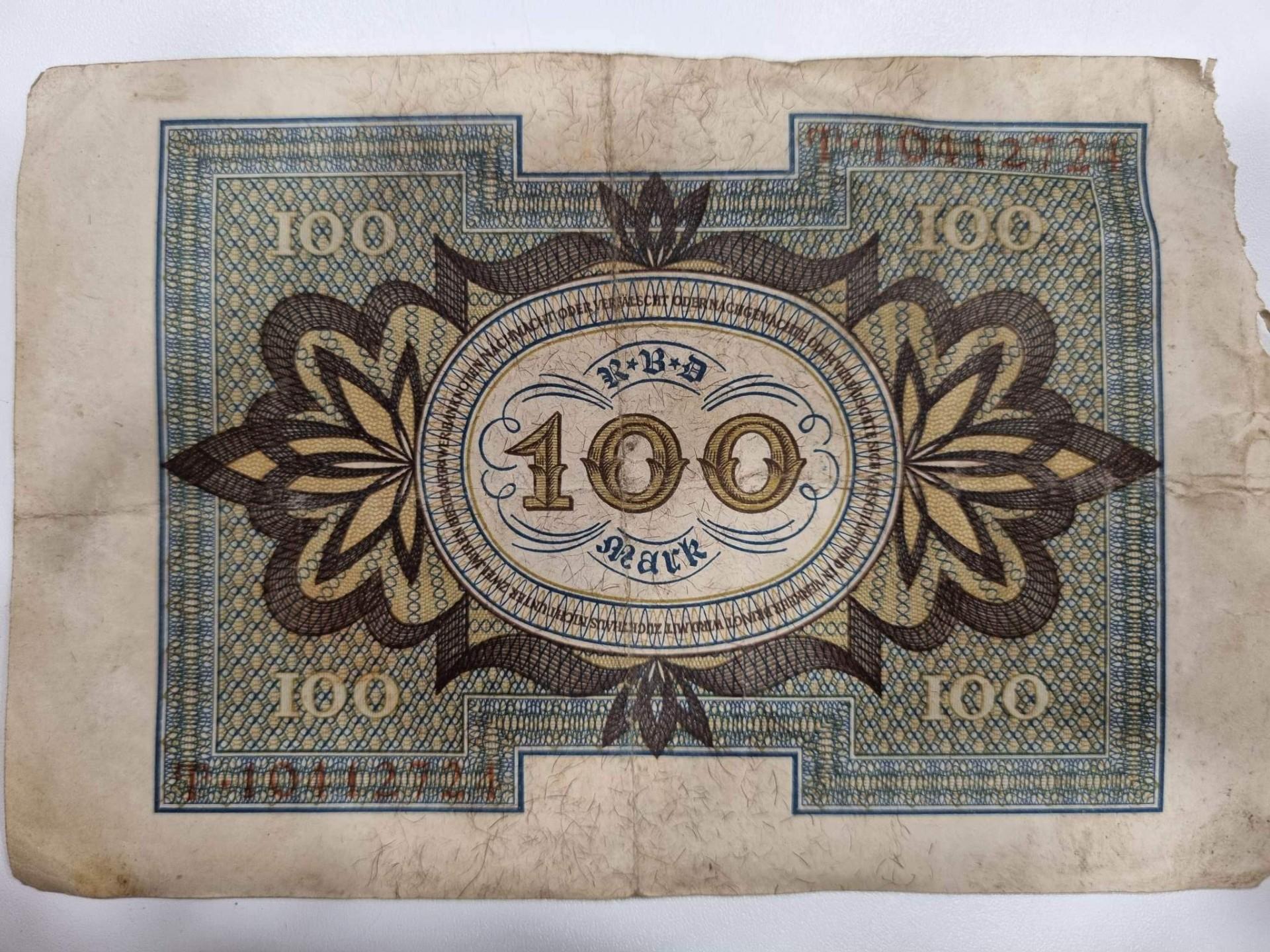 Reichsbanknote Hundert 100Mark - Berlyn 1920