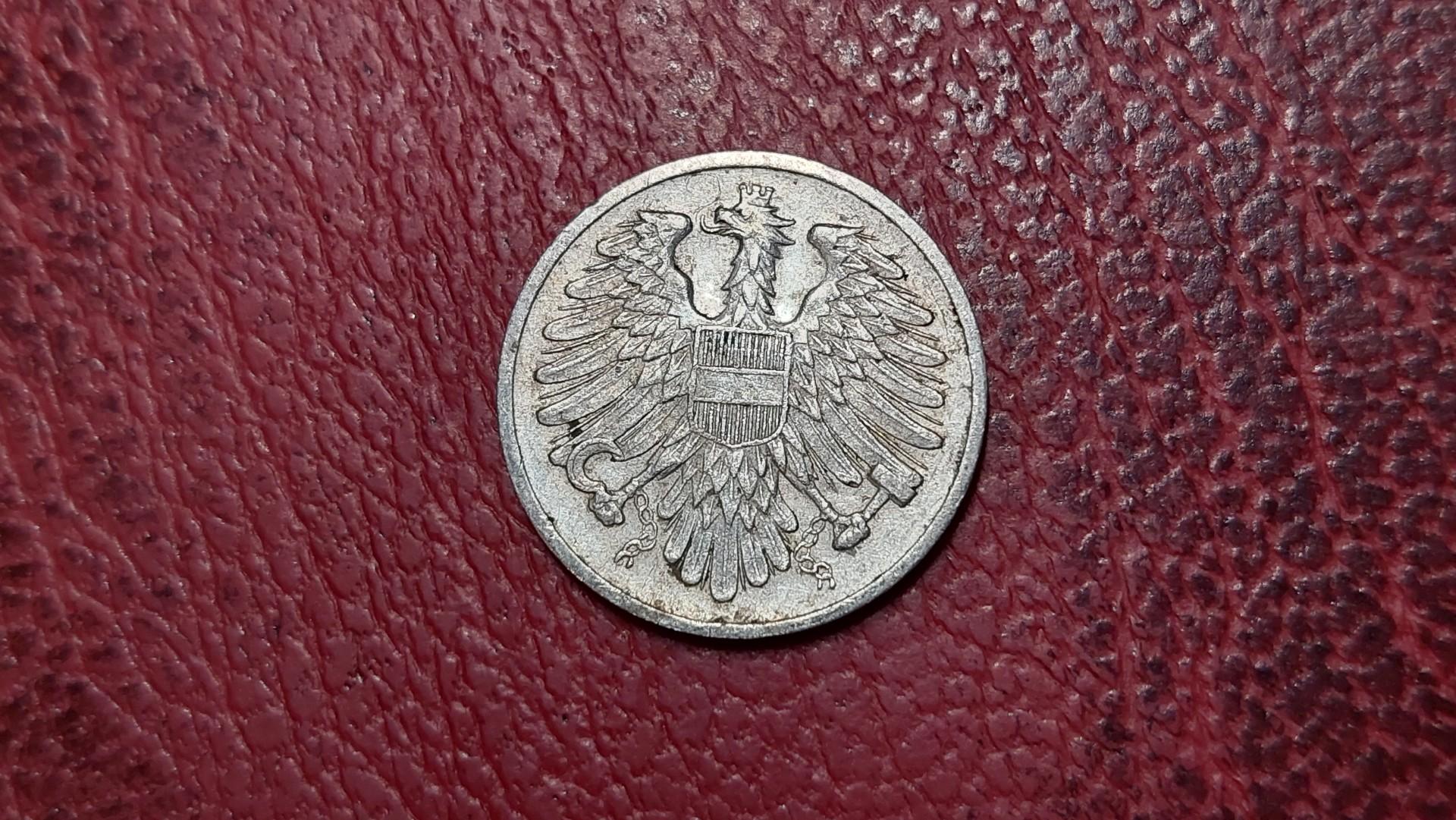 Austrija 2 grošenai, 1954 KM# 2876