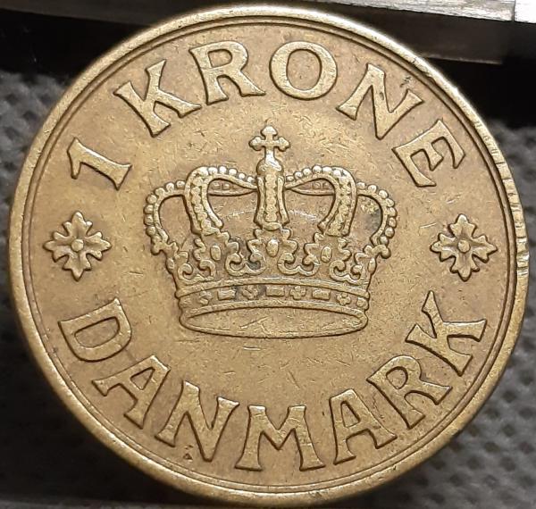 Danija 1 Krona 1940 KM#824 (2321)