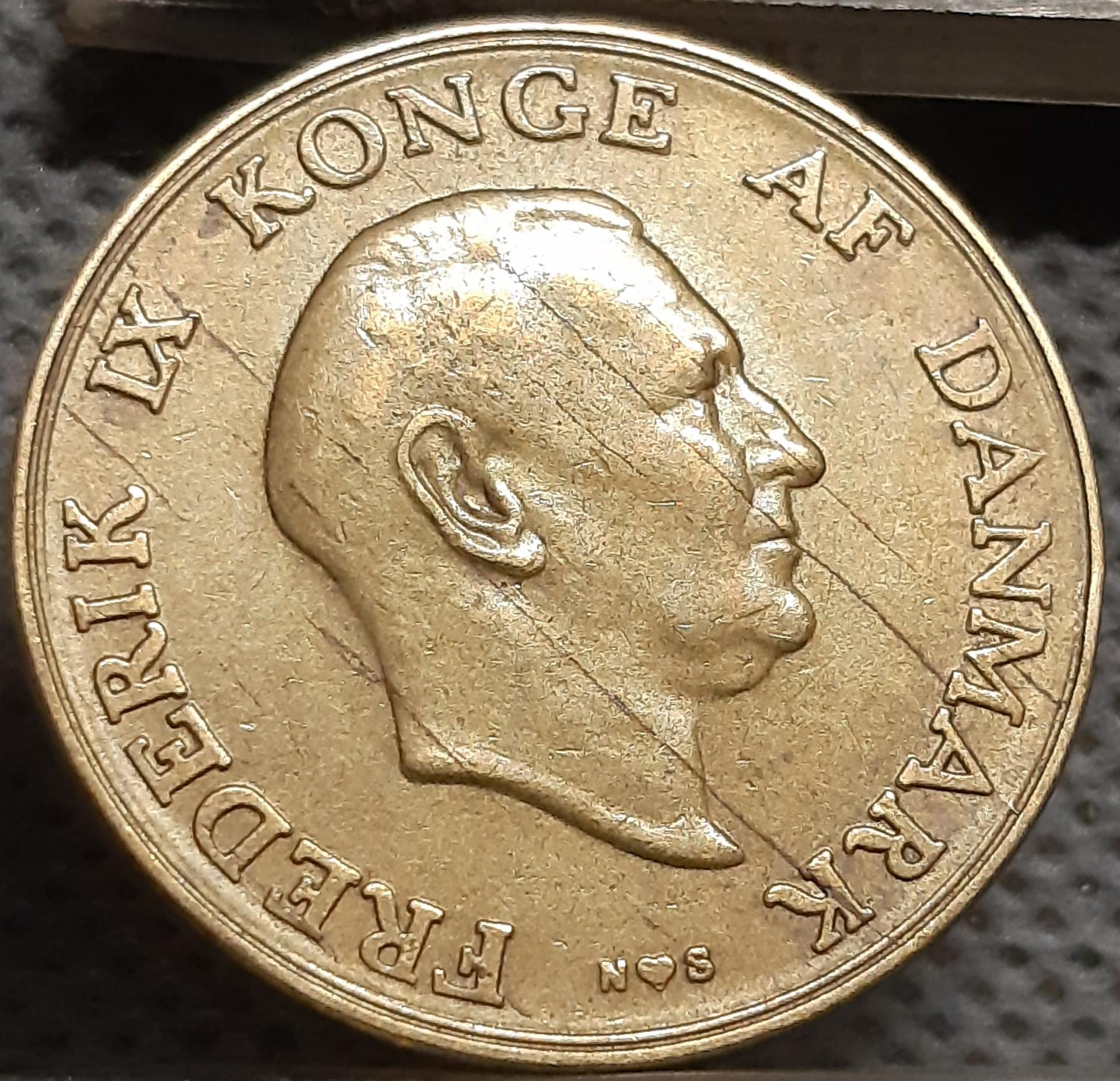 Danija 1 Krona 1948 KM#837 (2315)