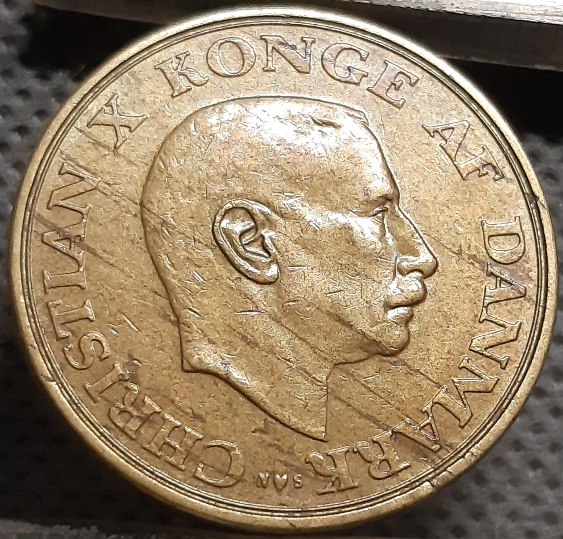 Danija 1 Krona 1943 KM#835 (2316)