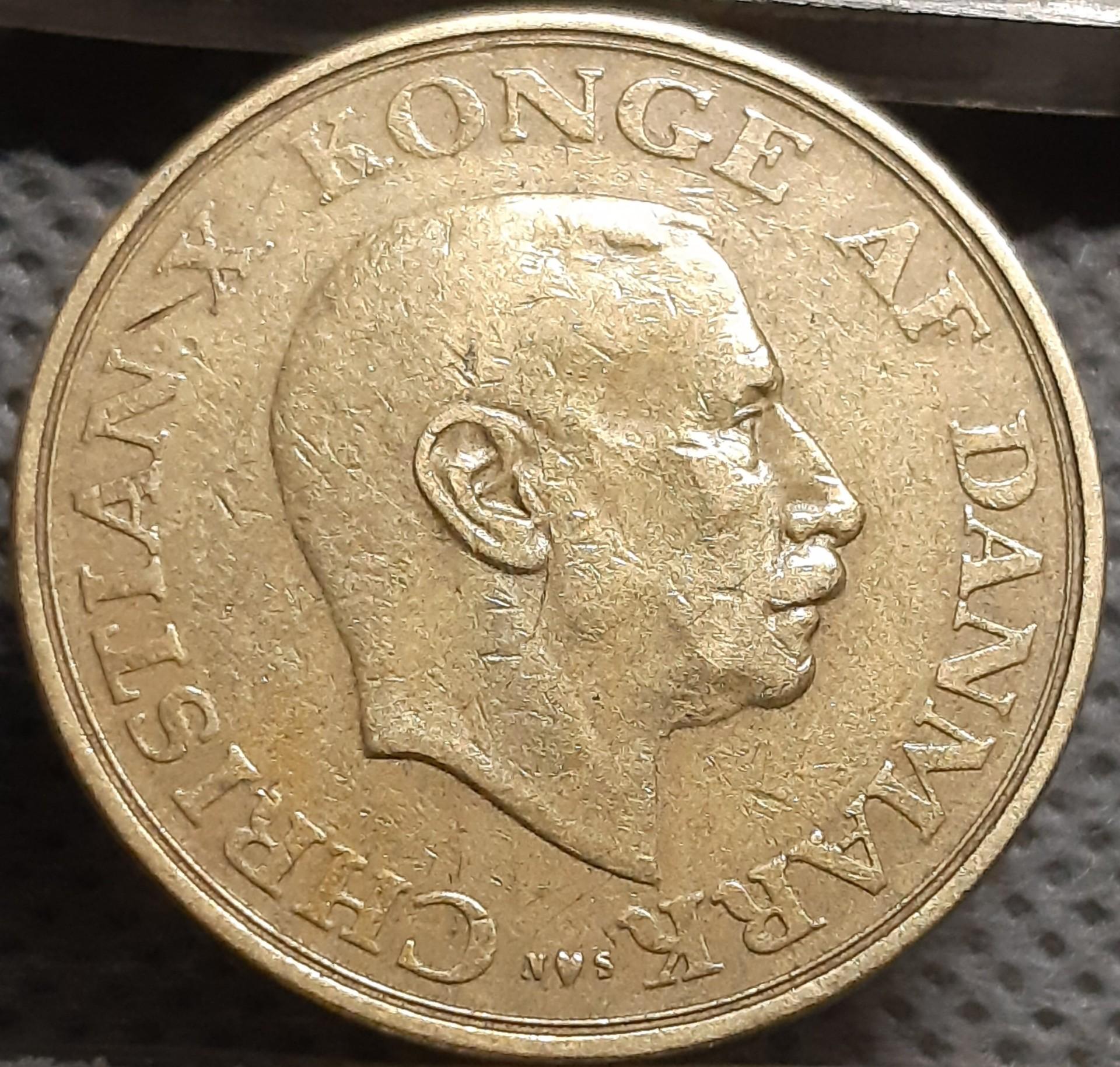 Danija 1 Krona 1945 KM#835 (2318)