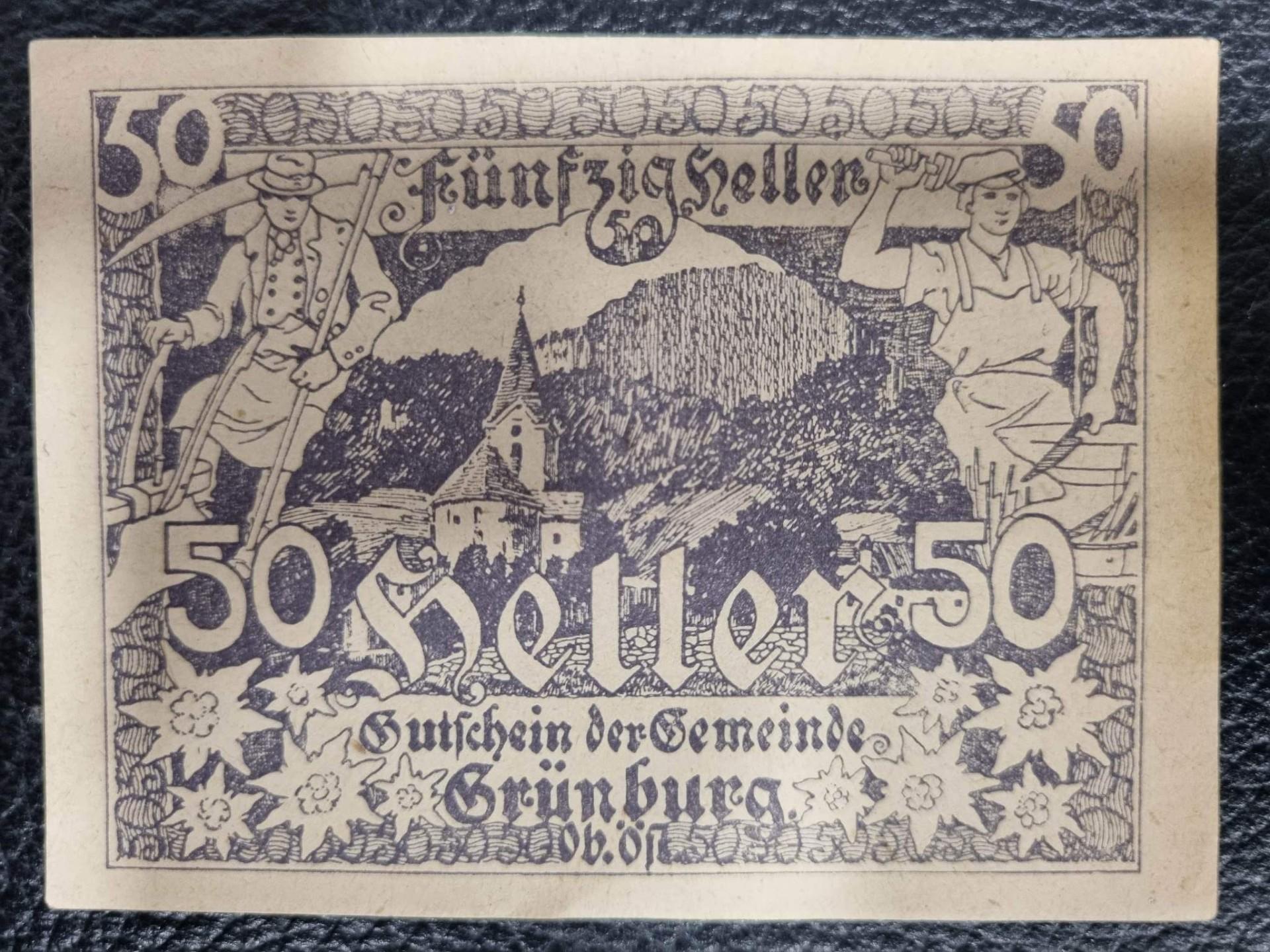 Vokietija 50 Heller 1920metu