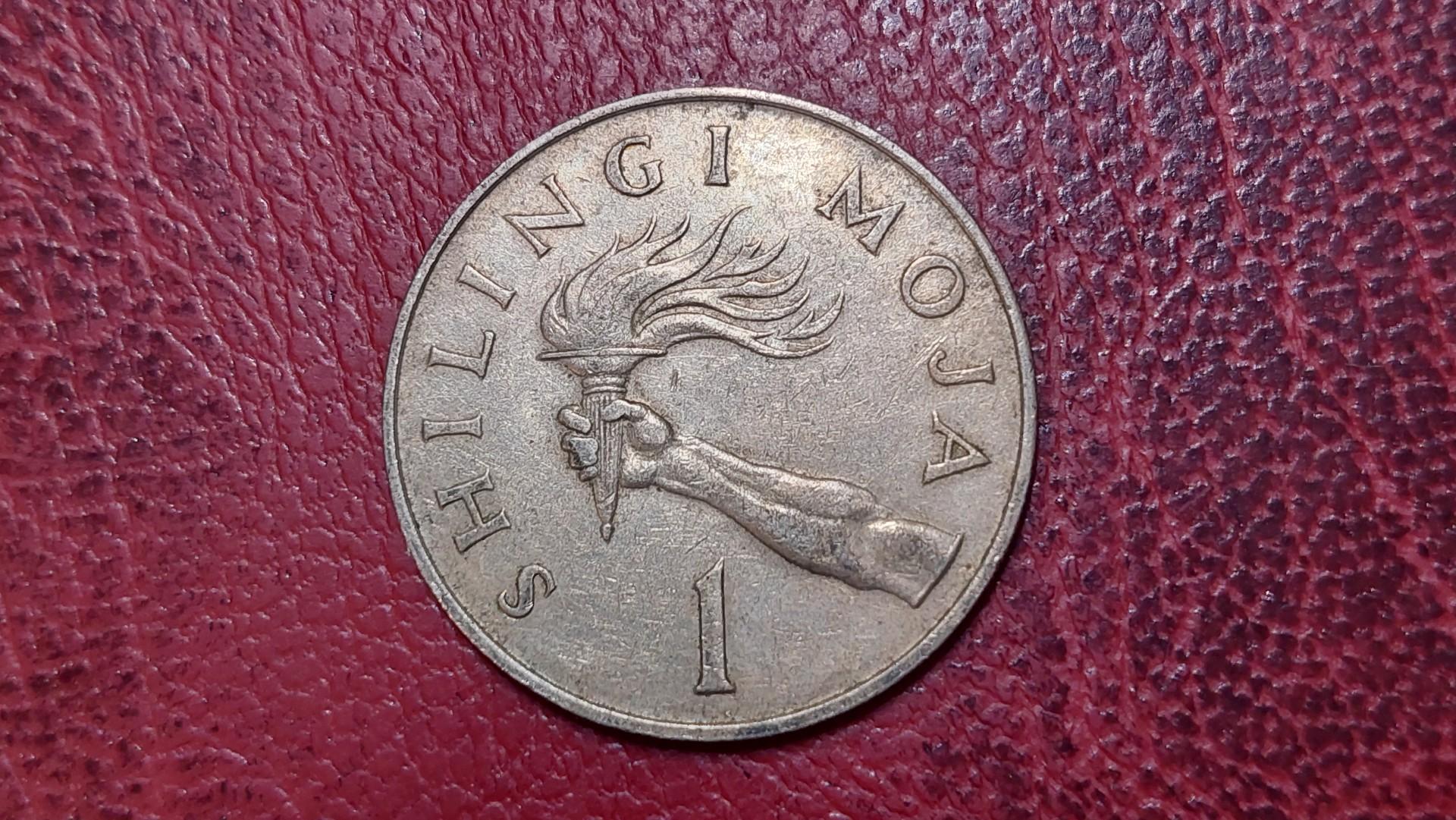Tanzanija 1 šilingas, 1966 KM# 4