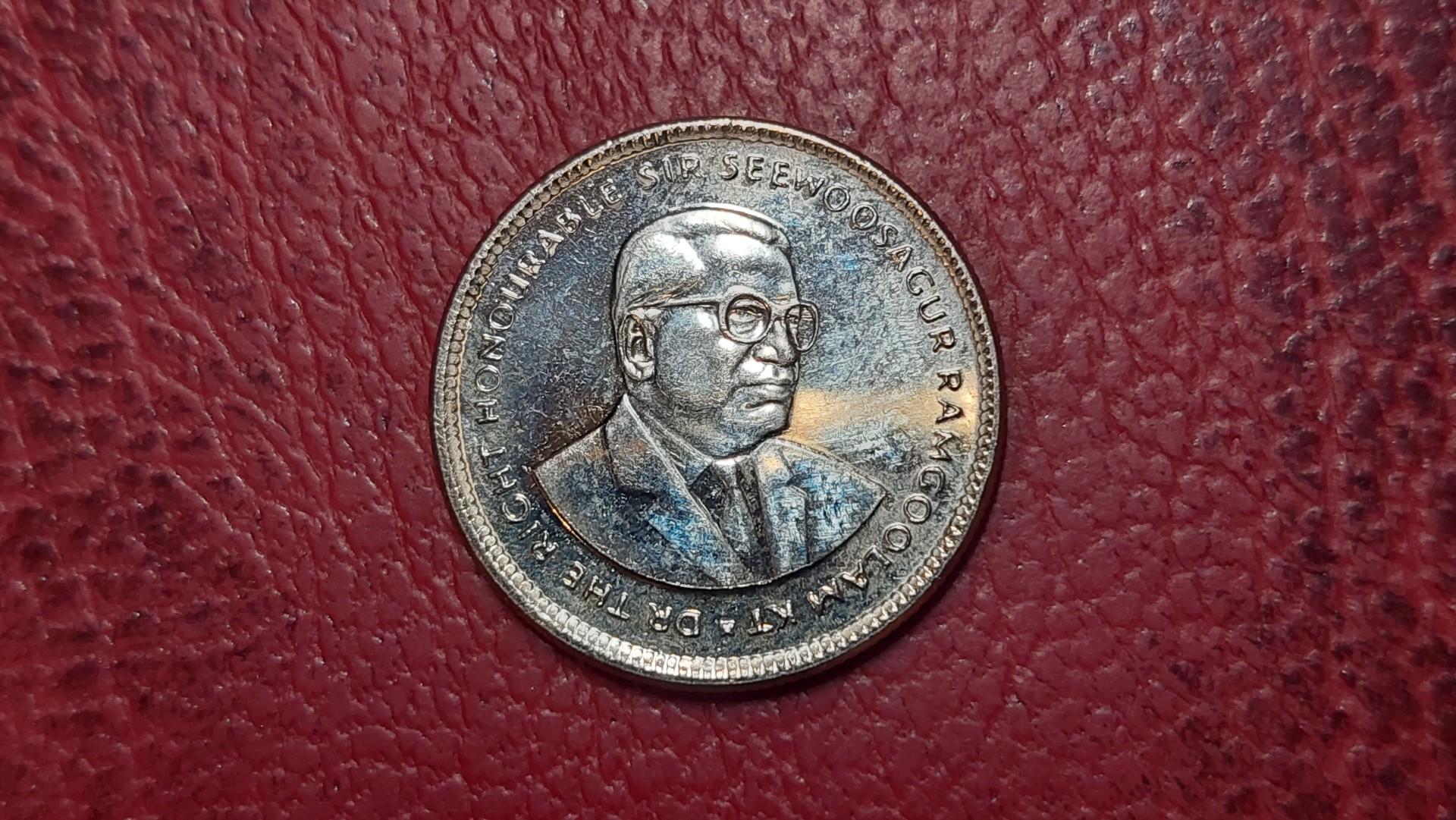 Mauricijus 20 centų, 1999 KM# 53