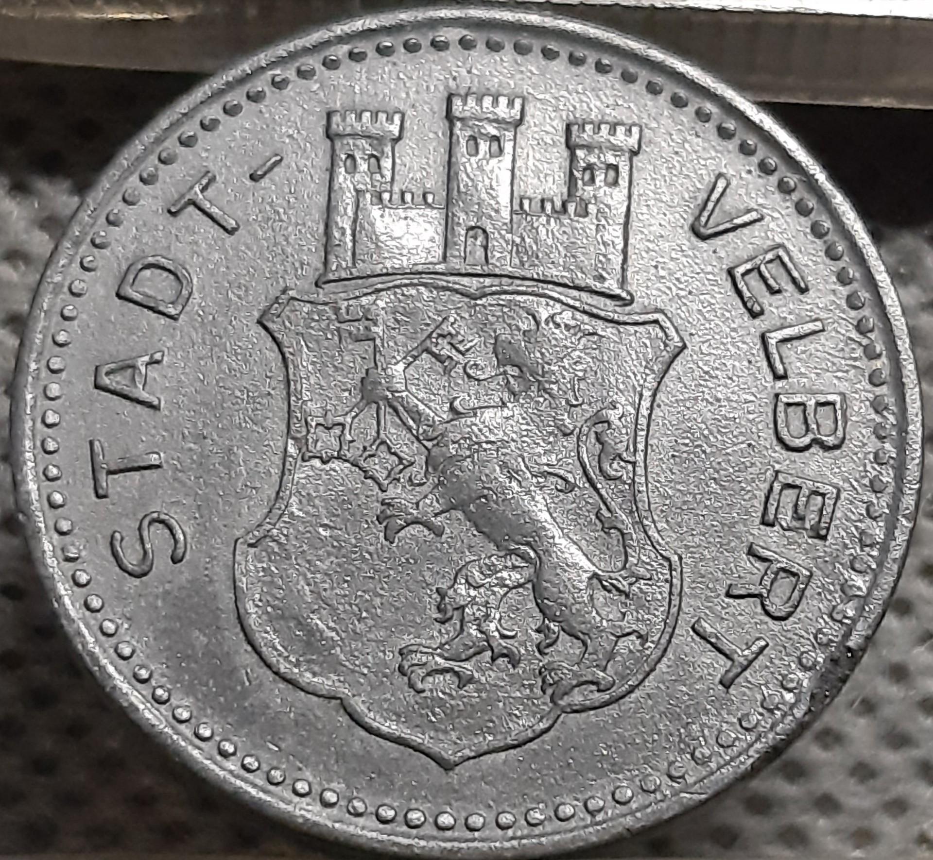 Vokietija - Velbert 25 Pfenigai N#17148 (2369)