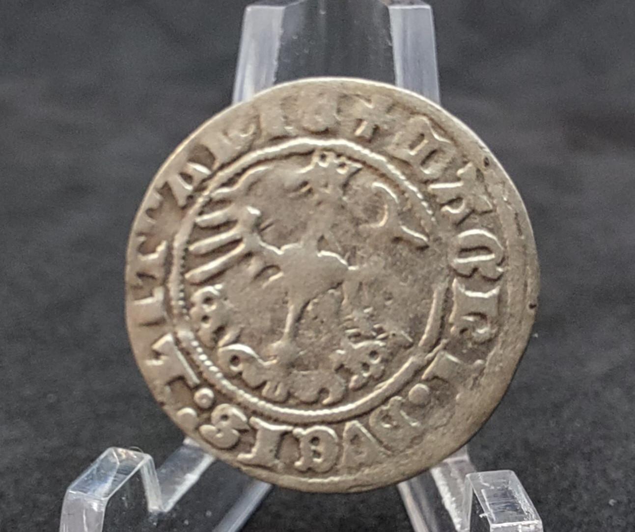 Lietuviškas Žygimanto Senojo Pusgrašis 1513
