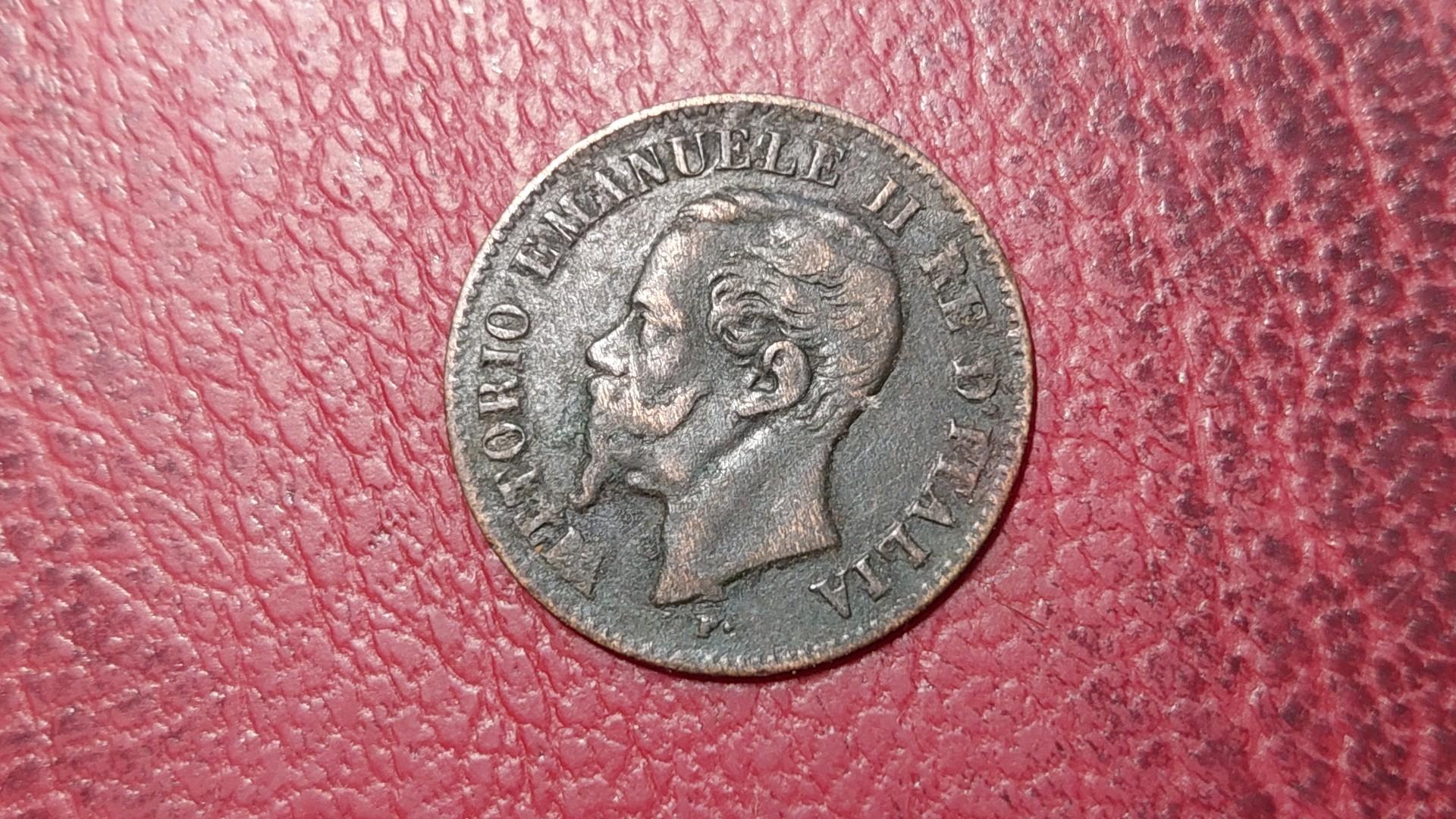 Italija 2 čentezimai, 1862 KM# 2