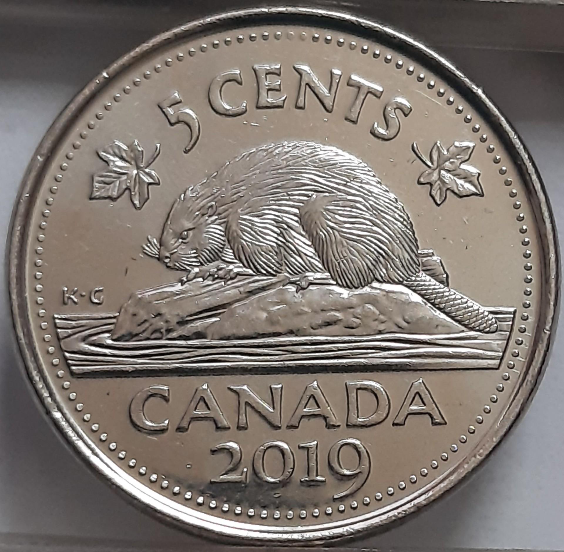 Kanada 5 Centai 2019 KM#491 (2403)